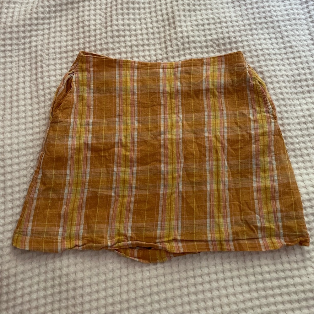 Lulus fall plaid school girl skirt